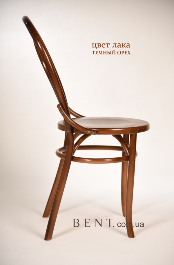 Chair BENT Bukovina brown side